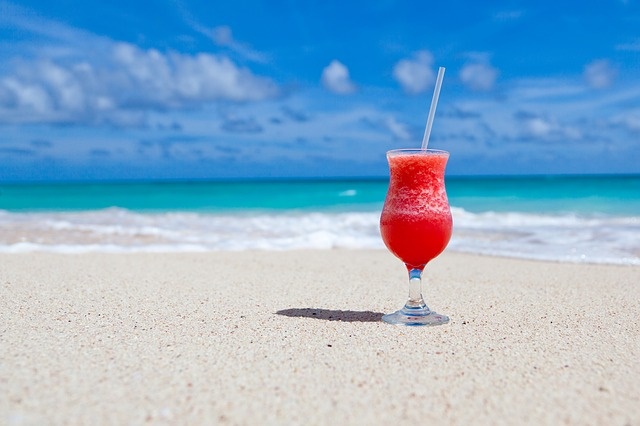 Cocktail in spiaggia