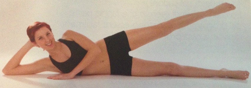 Pilates, esercizi per le gambe e i fianchi.